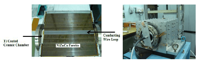 Fig. 56: Low coupling impedance kicker magnets for Indus-2.