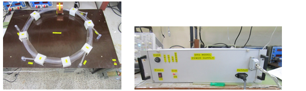 Mechanical model of Synchrotron Radiation Source(SRS) and Its Pulse Power Supply for Science Museum at RRCAT