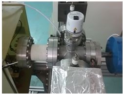 50 keV electron gun and gun installed at 10MeV electron linear accelerator at ARPF  